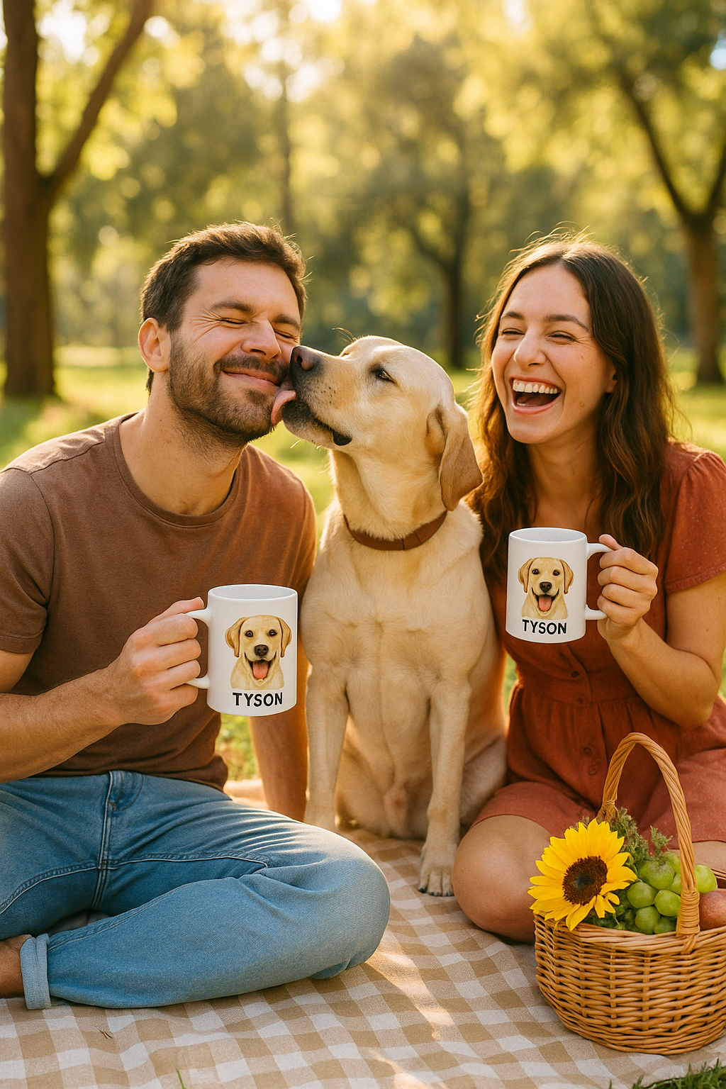 Custom Dog Portrait Mug