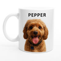 Custom Dog Portrait Mug