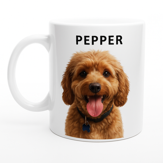 Custom Dog Portrait Mug