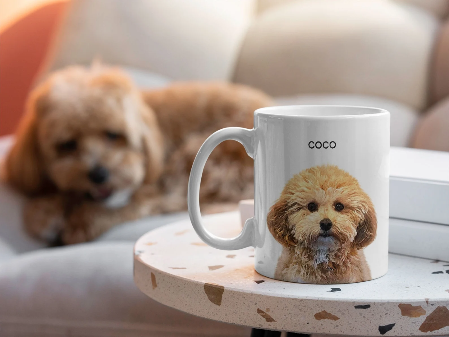 Custom Dog Portrait Mug
